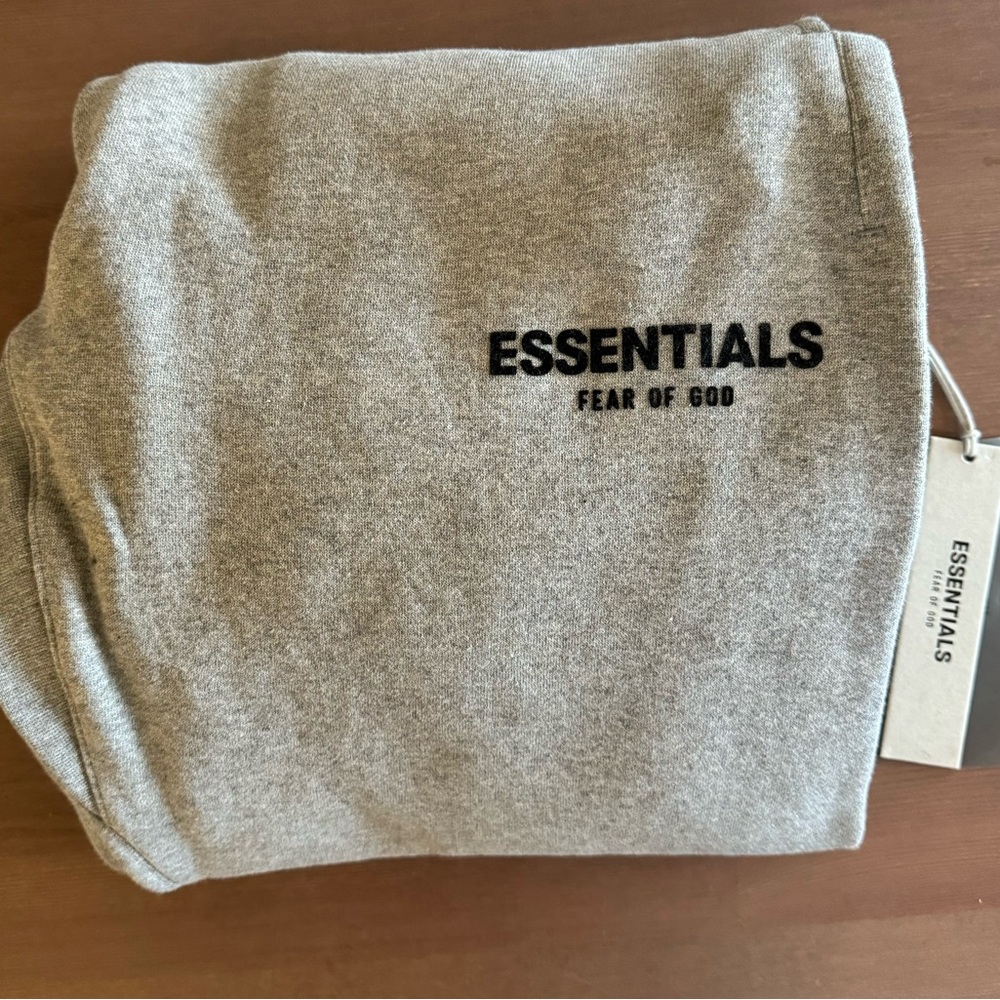 Essentials- fear of god grey sweatpants size medium